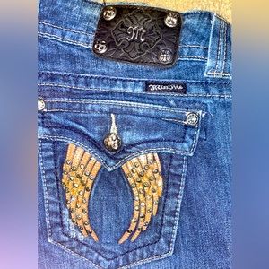 Miss me jeans angel wings
